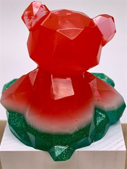 Сувенир Мишка Арбузный арт 191224 вес 67,34 гр Украшение для интерьера Ручная работа - фото 328107 Сувенир Мишка Арбузный арт 191224 вес 67,34 гр Украшение для интерьера Ручная работа - фото 328107