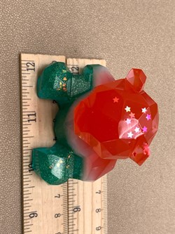 Сувенир Мишка Арбузный арт 191224 вес 67,34 гр Украшение для интерьера Ручная работа - фото 328112 Сувенир Мишка Арбузный арт 191224 вес 67,34 гр Украшение для интерьера Ручная работа - фото 328112