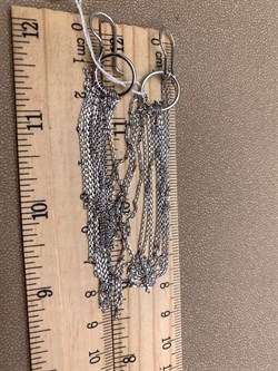 *Серьги Бахрома Петли Якорь 13 рядов арт. НС 22-352-3-448 Вес 7,68 г - фото 328138 *Серьги Бахрома Петли Якорь 13 рядов арт. НС 22-352-3-448 Вес 7,68 г - фото 328138