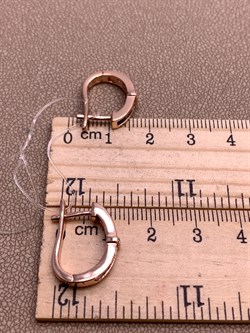 *Серьги Фианит Микс шпинель синт арт. SL-E1478-3-X-G-W-X-M3-281 вес 3,7 г - фото 328325 *Серьги Фианит Микс шпинель синт арт. SL-E1478-3-X-G-W-X-M3-281 вес 3,7 г - фото 328325