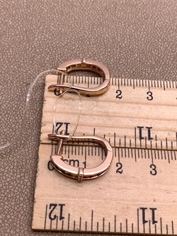 *Серьги Фианит Микс шпинель синт арт. SL-E1478-3-X-G-W-X-M3-281 вес 3,7 г - фото 328326 *Серьги Фианит Микс шпинель синт арт. SL-E1478-3-X-G-W-X-M3-281 вес 3,7 г - фото 328326