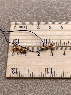 *Серьги Пусеты Белый Фианит арт. 02-0971/ПЗКЦ-00-704 вес 1,02 г - фото 328424 *Серьги Пусеты Белый Фианит арт. 02-0971/ПЗКЦ-00-704 вес 1,02 г - фото 328424