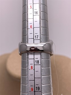 *Кольцо р.17,5 Белый Фианит Микро вставки арт. MP-R00290-X-W-X-X-W-585 вес 7,1 г - фото 328452