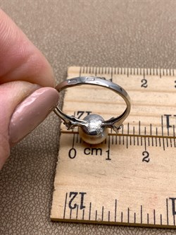 *Кольцо р.18 Персиковый Жемчуг д.8*8,5мм арт. 1.0380.0.b-434 Вес 2,12 г - фото 328467 *Кольцо р.18 Персиковый Жемчуг д.8*8,5мм арт. 1.0380.0.b-434 Вес 2,12 г - фото 328467