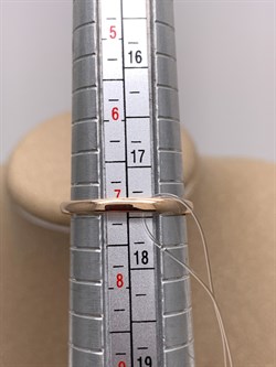 *Кольцо р.17,5 Изумруд цв Красное арт. 14430-101-978, (вес 2,21 г) - фото 329054