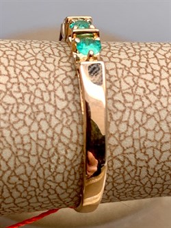 *Кольцо р.17,5 Изумруд цв Красное арт. 13540-101-177 (вес 1,6 г) - фото 329087 *Кольцо р.17,5 Изумруд цв Красное арт. 13540-101-177 (вес 1,6 г) - фото 329087