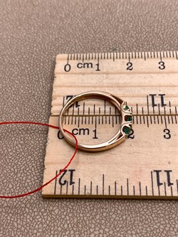 *Кольцо р.17,5 Изумруд цв Красное арт. 13540-101-177 (вес 1,6 г) - фото 329092 *Кольцо р.17,5 Изумруд цв Красное арт. 13540-101-177 (вес 1,6 г) - фото 329092