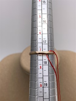 *Кольцо р.17,5 Изумруд цв Красное арт. 13621-101-283 (вес 1,1 г) - фото 329127