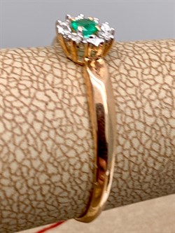 *Кольцо р.18,5 Изумруд цв Красное арт. 13624-101-308 (вес 1,41 г) - фото 329175 *Кольцо р.18,5 Изумруд цв Красное арт. 13624-101-308 (вес 1,41 г) - фото 329175