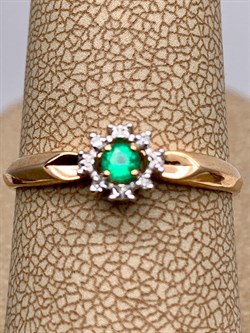 *Кольцо р.18,5 Изумруд цв Красное арт. 13624-101-308 (вес 1,41 г) - фото 329176 *Кольцо р.18,5 Изумруд цв Красное арт. 13624-101-308 (вес 1,41 г) - фото 329176