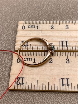 *Кольцо р.18,5 Изумруд цв Красное арт. 13624-101-308 (вес 1,41 г) - фото 329180 *Кольцо р.18,5 Изумруд цв Красное арт. 13624-101-308 (вес 1,41 г) - фото 329180