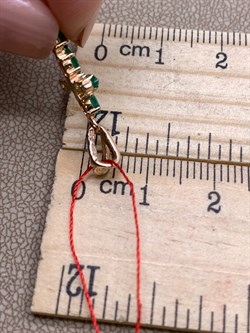 *Подвеска Изумруд цв Красное арт. 3016-101-633 (вес 0,99 г) - фото 329227 *Подвеска Изумруд цв Красное арт. 3016-101-633 (вес 0,99 г) - фото 329227