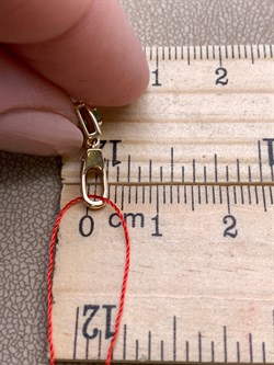 *Подвеска Изумруд цв Красное арт. 33541-101-216 (вес 0,86 г) - фото 329233 *Подвеска Изумруд цв Красное арт. 33541-101-216 (вес 0,86 г) - фото 329233