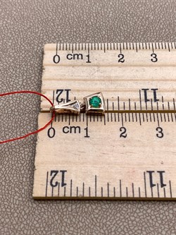 *Подвеска Изумруд цв Красное арт. 33541-101-216 (вес 0,86 г) - фото 329235 *Подвеска Изумруд цв Красное арт. 33541-101-216 (вес 0,86 г) - фото 329235