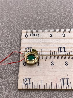 *Подвеска Изумруд цв Лимонное арт. 33841-301-193 (вес 1,09 г) - фото 329306 *Подвеска Изумруд цв Лимонное арт. 33841-301-193 (вес 1,09 г) - фото 329306