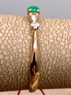 *Кольцо р.18 Изумруд цв Красное арт. 13484-101-749 (вес 1,19 г) - фото 329312 *Кольцо р.18 Изумруд цв Красное арт. 13484-101-749 (вес 1,19 г) - фото 329312