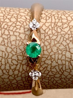 *Кольцо р.16,5 Изумруд цв Красное арт. 13484-101-045 (вес 1,12 г) - фото 329321 *Кольцо р.16,5 Изумруд цв Красное арт. 13484-101-045 (вес 1,12 г) - фото 329321