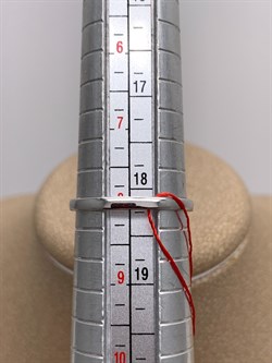 *Кольцо р.18,5 Изумруд цв Белое, цв Красное арт. 13545-201-026 (вес 1,79 г) - фото 329331 *Кольцо р.18,5 Изумруд цв Белое, цв Красное арт. 13545-201-026 (вес 1,79 г) - фото 329331