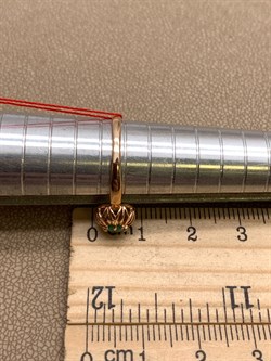 *Кольцо р.17,5 Изумруд цв Красное арт. 13597-101-564 (вес 1,62 г) - фото 329340 *Кольцо р.17,5 Изумруд цв Красное арт. 13597-101-564 (вес 1,62 г) - фото 329340