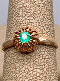 *Кольцо р.17,5 Изумруд цв Красное арт. 13597-101-564 (вес 1,62 г) - фото 329344 *Кольцо р.17,5 Изумруд цв Красное арт. 13597-101-564 (вес 1,62 г) - фото 329344