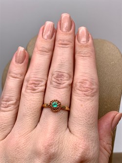 *Кольцо р.17,5 Изумруд цв Красное арт. 13597-101-564 (вес 1,62 г) - фото 329345 *Кольцо р.17,5 Изумруд цв Красное арт. 13597-101-564 (вес 1,62 г) - фото 329345