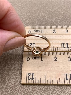 *Кольцо р.17,5 Изумруд цв Красное арт. 13597-101-564 (вес 1,62 г) - фото 329346 *Кольцо р.17,5 Изумруд цв Красное арт. 13597-101-564 (вес 1,62 г) - фото 329346