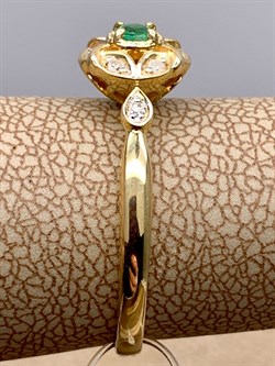 *Кольцо р.18 Изумруд цв Лимонное арт. 14430-301-570 (вес 2,27 г) - фото 329363 *Кольцо р.18 Изумруд цв Лимонное арт. 14430-301-570 (вес 2,27 г) - фото 329363