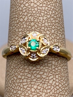 *Кольцо р.18 Изумруд цв Лимонное арт. 14430-301-570 (вес 2,27 г) - фото 329364 *Кольцо р.18 Изумруд цв Лимонное арт. 14430-301-570 (вес 2,27 г) - фото 329364