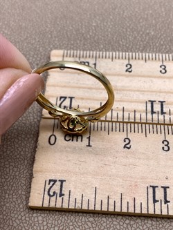 *Кольцо р.18 Изумруд цв Лимонное арт. 14430-301-570 (вес 2,27 г) - фото 329366 *Кольцо р.18 Изумруд цв Лимонное арт. 14430-301-570 (вес 2,27 г) - фото 329366