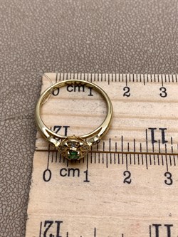 *Кольцо р.18 Изумруд цв Лимонное арт. 14430-301-570 (вес 2,27 г) - фото 329367 *Кольцо р.18 Изумруд цв Лимонное арт. 14430-301-570 (вес 2,27 г) - фото 329367