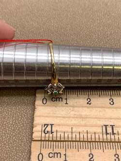 *Кольцо р.19,5 Изумруд цв Лимонное арт. 13558-301-886 (вес 1,64 г) - фото 329370 *Кольцо р.19,5 Изумруд цв Лимонное арт. 13558-301-886 (вес 1,64 г) - фото 329370