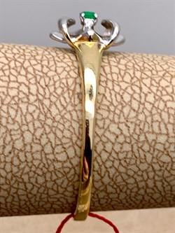 *Кольцо р.19,5 Изумруд цв Лимонное арт. 13558-301-886 (вес 1,64 г) - фото 329374 *Кольцо р.19,5 Изумруд цв Лимонное арт. 13558-301-886 (вес 1,64 г) - фото 329374