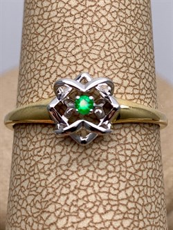 *Кольцо р.19,5 Изумруд цв Лимонное арт. 13558-301-886 (вес 1,64 г) - фото 329375 *Кольцо р.19,5 Изумруд цв Лимонное арт. 13558-301-886 (вес 1,64 г) - фото 329375