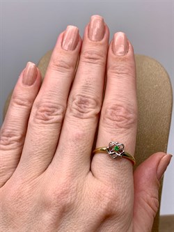 *Кольцо р.19,5 Изумруд цв Лимонное арт. 13558-301-886 (вес 1,64 г) - фото 329376 *Кольцо р.19,5 Изумруд цв Лимонное арт. 13558-301-886 (вес 1,64 г) - фото 329376