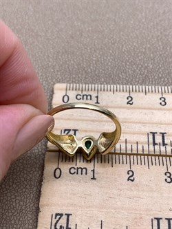 *Кольцо р.18 Изумруд цв Лимонное арт. 13509-301-049 (вес 2,2 г) - фото 329387 *Кольцо р.18 Изумруд цв Лимонное арт. 13509-301-049 (вес 2,2 г) - фото 329387