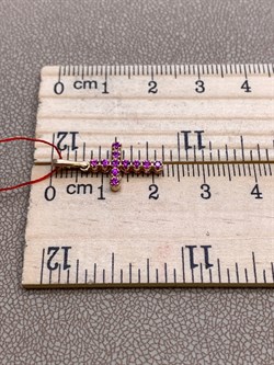 *Подвеска Рубин цв Красное арт. 3246-103-967 (вес 0,92 г) - фото 329395 *Подвеска Рубин цв Красное арт. 3246-103-967 (вес 0,92 г) - фото 329395