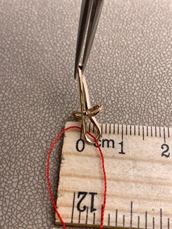 *Подвеска Рубин цв Красное арт. 34092-103-102 вес 0,69 г - фото 329424