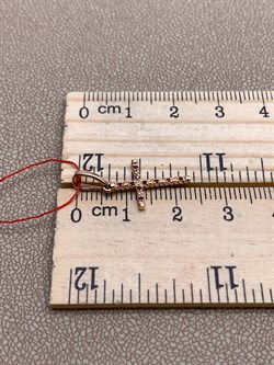 *Подвеска Рубин цв Красное арт. 3844-103-138 (вес 0,85 г) - фото 329432 *Подвеска Рубин цв Красное арт. 3844-103-138 (вес 0,85 г) - фото 329432