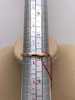 *Кольцо р.18 Рубин цв Красное арт. 12542-103-708 (вес 2,33 г) - фото 329461