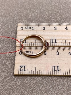 *Кольцо р.18 Рубин цв Красное арт. 13538-103-097 вес 1,96 г - фото 329488