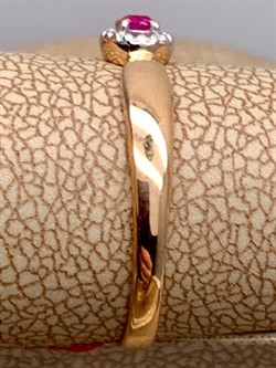 *Кольцо р.17,5 Рубин цв Красное арт. 13763-103-964 (вес 1,3 г) - фото 329505 *Кольцо р.17,5 Рубин цв Красное арт. 13763-103-964 (вес 1,3 г) - фото 329505