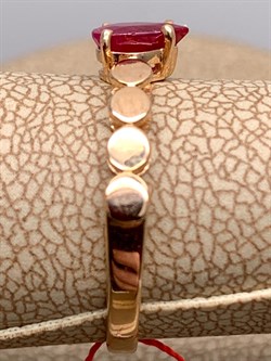 *Кольцо р.17 Рубин цв Красное арт. 13482-103-527 (вес 1,77 г) - фото 329515 *Кольцо р.17 Рубин цв Красное арт. 13482-103-527 (вес 1,77 г) - фото 329515