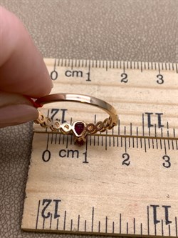 *Кольцо р.17 Рубин цв Красное арт. 13482-103-527 (вес 1,77 г) - фото 329518 *Кольцо р.17 Рубин цв Красное арт. 13482-103-527 (вес 1,77 г) - фото 329518