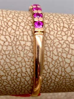 *Кольцо р.18 Рубин цв Красное арт. 13930-103-234 (вес 1,11 г) - фото 329582