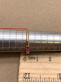 *Кольцо р.17 Рубин цв Красное арт. 13930-103-227 (вес 1,18 г) - фото 329589