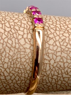 *Кольцо р.17 Рубин цв Красное арт. 13930-103-227 (вес 1,18 г) - фото 329592