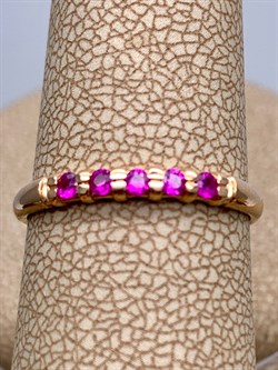 *Кольцо р.17 Рубин цв Красное арт. 13930-103-227 (вес 1,18 г) - фото 329593