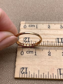 *Кольцо р.17 Рубин цв Красное арт. 13930-103-227 (вес 1,18 г) - фото 329595