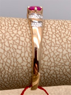 *Кольцо р.17 Рубин цв Красное арт. 13325-103-317 (вес 1,53 г) - фото 329602 *Кольцо р.17 Рубин цв Красное арт. 13325-103-317 (вес 1,53 г) - фото 329602