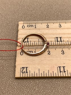 *Кольцо р.17 Рубин цв Красное арт. 13325-103-317 (вес 1,53 г) - фото 329607 *Кольцо р.17 Рубин цв Красное арт. 13325-103-317 (вес 1,53 г) - фото 329607